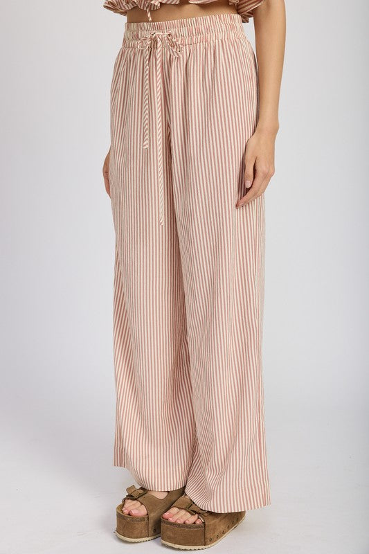 Lounge Pants with Drawstrings